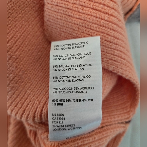 Free People Easy Street Oversized Colorblock Sweater XS - Picture 9 of 14